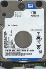 WD10SDZW-11UMGS0 HBNT2BN WXL1A WESTERN DIGITAL 1TB 08/25/17 HDD