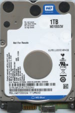 WD10SDZW-11UMGS0 HHNT2HB WX31A WESTERN DIGITAL 1TB 08/05/17 HDD