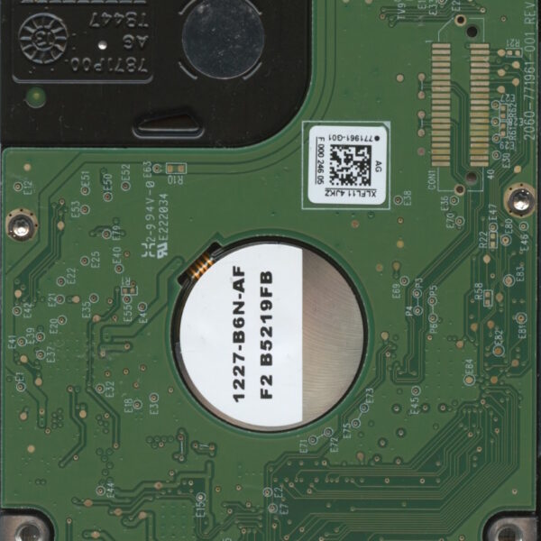 WD10JMVW-11AGS2 EBMTJHN WXH1E WESTERN DIGITAL 1TB HDD PCB