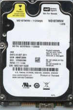 WD10TMVW-11ZSMS5 HBMT2BBN WXC1A WESTERN DIGITAL 1TB HDD