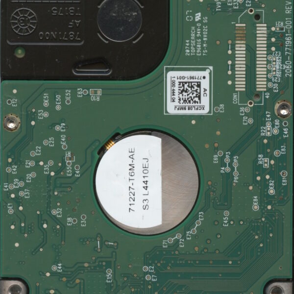 WD10JMVW-511AJGS2 HHKTJHKB WX81A WESTERN DIGITAL 1TB HDD PCB