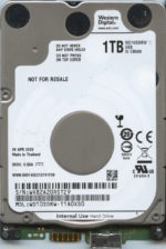 WD10SDRW-11A0XS0 WX82A 04/09/20 WESTERN DIGITAL 1TB HDD