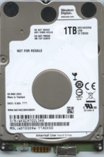 WD10SDRW-11A0XS0 WXQ2A 03/08/20 WESTERN DIGITAL 1TB HDD