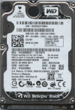 WD3200BEKT-75PVMT0 WX81A 03/04/11 WESTERN DIGITAL 320GB HDD