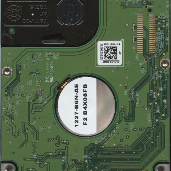 WD10JMVW-11AJGS2 WXW1E 10:14 WESTERN DIGITAL 1TB HDD PCB