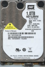 WD10JMVW-11AJGS3 WX41E 06/22/14 WESTERN DIGITAL 1TB HDD