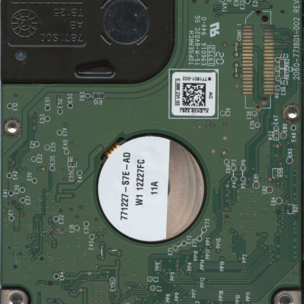 WD10JMVW-11S5XS0 WX11E 02:13 WESTERN DIGITAL 1TB HDD PCB