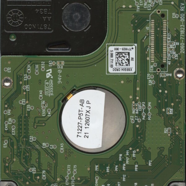 WD10JPVT-24A1YT0 WX21C 09:12 WESTERN DIGITAL 1TB HDD PCB