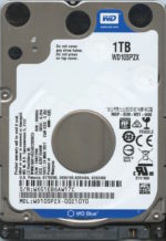 WD10SPZX-00Z10T0 WXG1E 03/24/17 WESTERN DIGITAL 1TB HDD