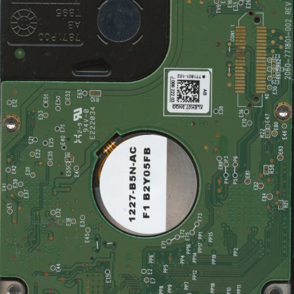 WD10JMVW-11S5XS1 WXD1E 12:12 WESTERN DIGITAL 1TB HDD PCB