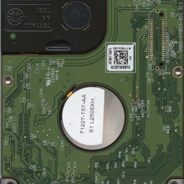 WD10JPVT-24A1YT0 WX51C 06:12 WESTERN DIGITAL 1TB HDD PCB