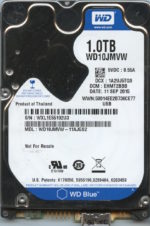 WD10JMVW-11AJGS2 WXL1E 09/11/15 WESTERN DIGITAL 1TB HDD