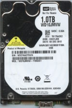 WD10JMVW-11S5XS1 WX21A 12/03/12 WESTERN DIGITAL 1TB HDD