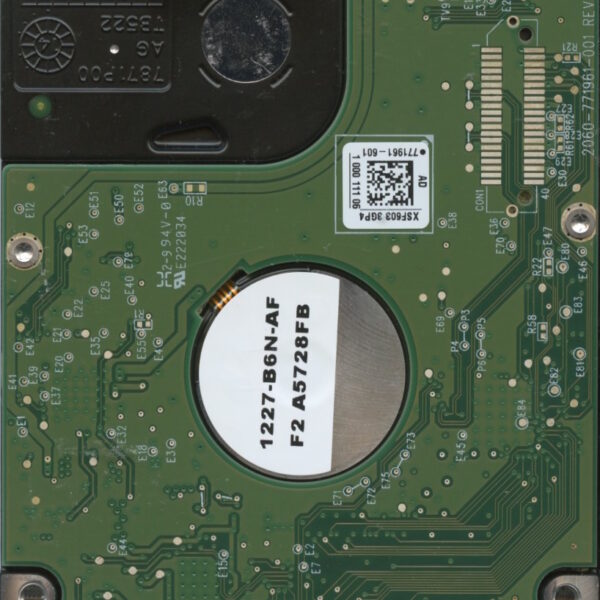 WD10JMVW-11AJGS3 WXQ1E 09:21:15 WESTERN DIGITAL 1TB HDD PCB