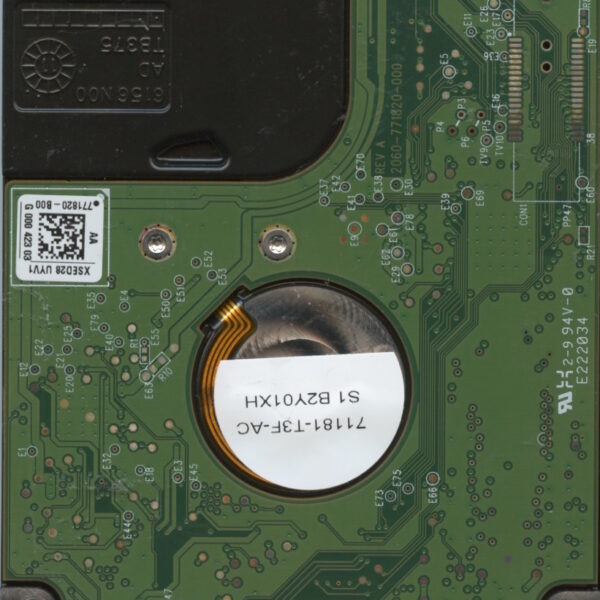 WD3200BPVT-22JJ5T0 WX11A 12:19:12 WESTERN DIGITAL 320GB HDD PCB