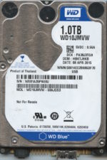 WD10JMVW-59AJGS3 WX81A 04/08/15 WESTERN DIGITAL 1TB HDD