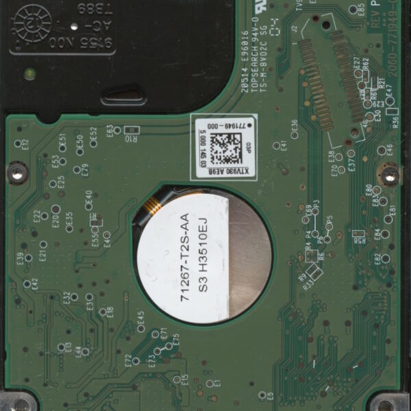 WD5000LMVW-11VEDS0 WXA1A 02:02:16 WESTERN DIGITAL 500GB HDD PCB