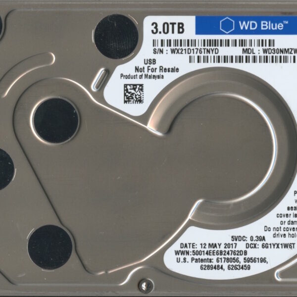 WD30NMZW-11GX6S1 WX21D WESTERN DIGITAL 3TB 2.5 HARD DRIVE