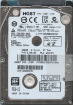 HTS545050A7E362 0J38105 DA5754 HGST 500GB 02/15