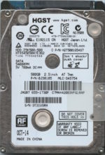 HTS545050A7E362 0J38105 DA5754 HGST 500GB 10/14