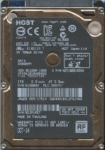 HTS541010A9E662 0J38093 DA5747 HGST 1TB 11/08