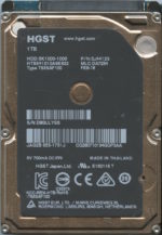 HTS541010A9E632 0J44123 DA8254 HGST 1TB 02/18