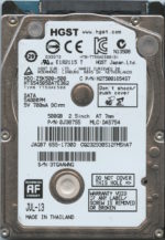 HTS545050A7E362 0J38755 DA5747 HGST 500GB 07/13