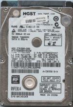 HTS725050A7E630 0J32735 DA5427 HGST 500GB 02/14