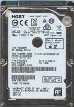 HTS721010A9E630 0J22423 DA7246 HGST 1TB 12/16