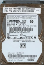 MK5061GSY HDD2F52 M UL01 T MC102E TOSHIBA 500GB