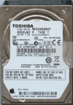 MK5065GSXF HDD2J62 P TV02 T GP006B TOSHIBA 500GB