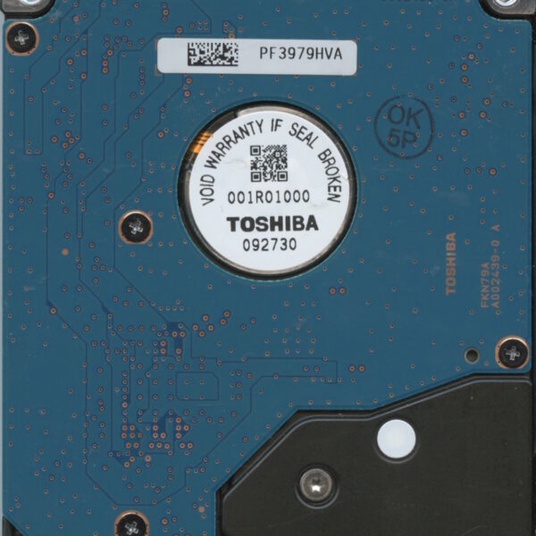 MK1255GSX HDD2H26 H ZK01 T FG001Q TOSHIBA 120GB PCB