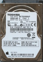 MK7559GSXF HDD2J60 P TV01 T GQ005B TOSHIBA 750GB