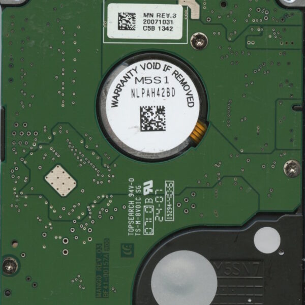 HM160HI HM160HI:M HH100-10 450622-001 SAMSUNG 160GB PCB