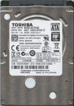 MQ01ACF032 AAD AA00/AV001D TOSHIBA 2.5″ 320GB