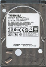 MQ01ABD100 AAA AA00/AX001A TOSHIBA 2.5″ 1TB