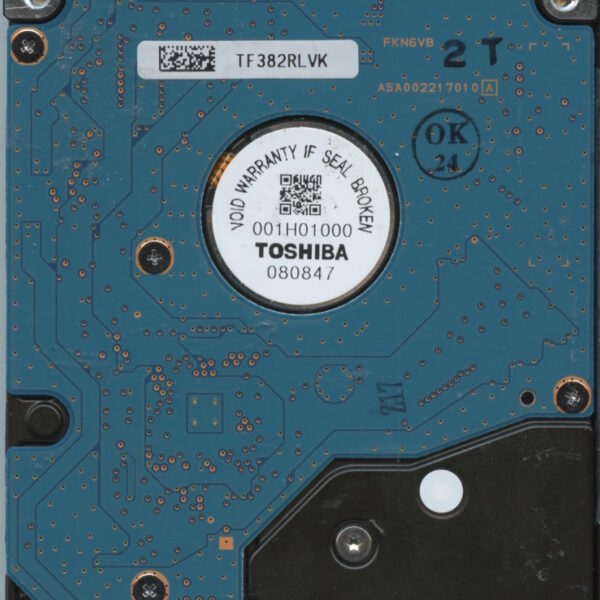 MK1246GSX HDD2D91 D UL02 T LB213D TOSHIBA 120GB PCB