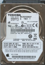 MK2555GSXF HDD2H74 Q TW01 T FH205B TOSHIBA 250GB