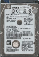 HGST HTS725050A7E630 0J32735 DA5427 THAILAND 500GB