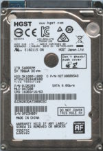 HGST HTS721010A9E680 0J26203 DA7280 CHINA 1TB