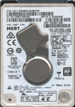 HGST HTS541010A7E630 0J47791 DA7151 THAILAND 1TB