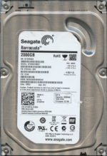 SEAGATE ST2000DM001 CC4B 9YN164-500 2TB