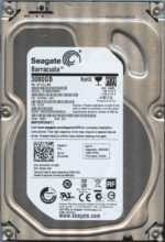 SEAGATE ST3000DM001 CC24 CH166-501 3TB