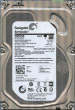 SEAGATE ST3000DM001 CC24 1CH166-501 3TB