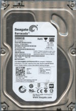 SEAGATE ST3000DM001 CC4B 9YN166-500 3TB