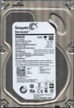 SEAGATE ST3000DM001 CC4B 9YN166-500 3TB