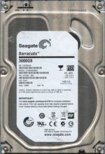 SEAGATE ST31000DM001 CC43 1CH166-300 3TB