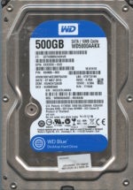 WD5000AAKX WCC2E 05/13 WESTERN DIGITAL 500GB