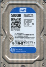 WD5000AAKX WCC2E 05/13 WESTERN DIGITAL 500GB