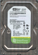 WD10EURX WCC1U 08/12 WESTERN DIGITAL 250GB